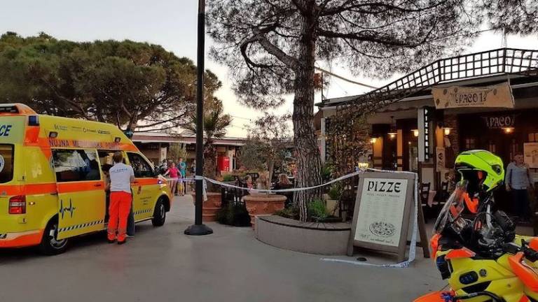 Streljanje na plaži v Portorožu