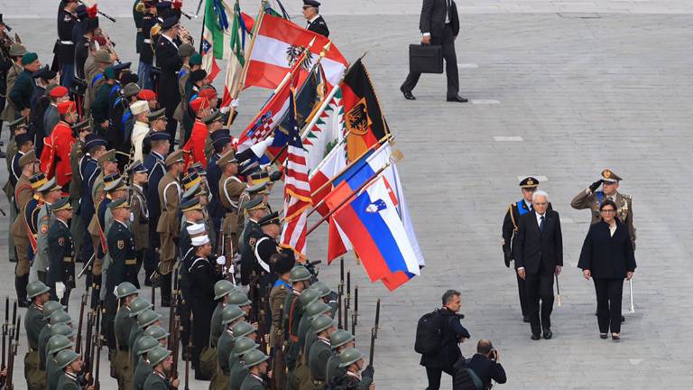 Trst gosti predsednika Mattarello