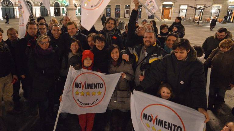 Grillo prvi ne le v Trstu, a tudi v Nabrežini in Miljah