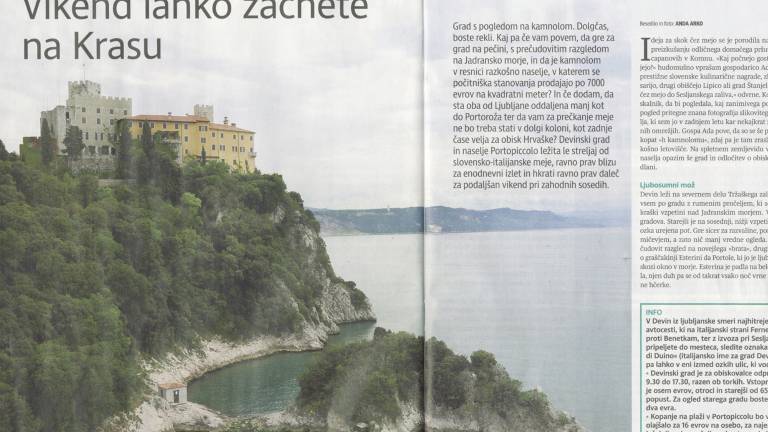 Sesljan: kamnolom je razko&scaron;no naselje