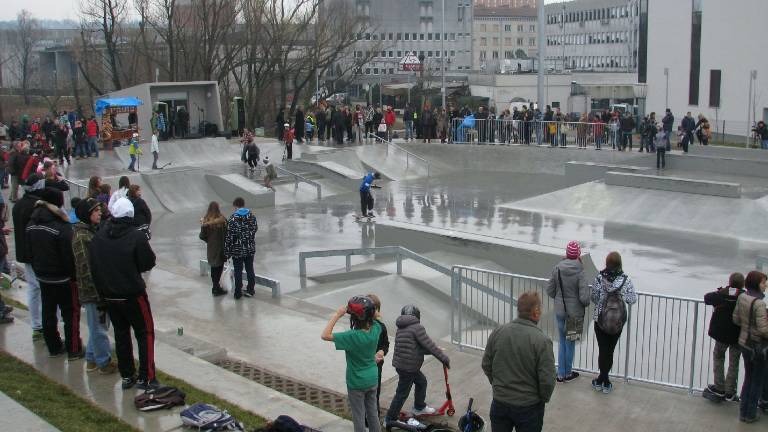 Skate park je odprt