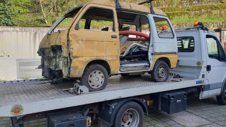 Odpeljali Zoranov kombi