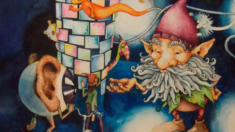 Galeb razpel krila vse do Ljubljane