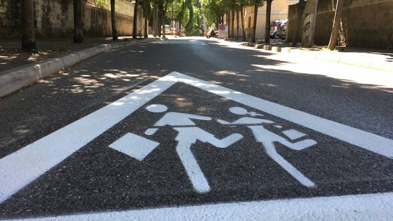 Pred barkovljansko &scaron;olo dva nova prehoda za pe&scaron;ce
