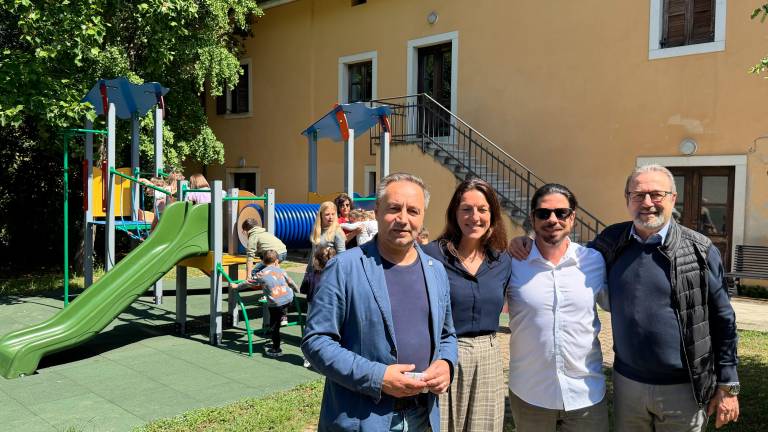 Pri Bridarjevi hiši v Devinu nova igrala in klopi