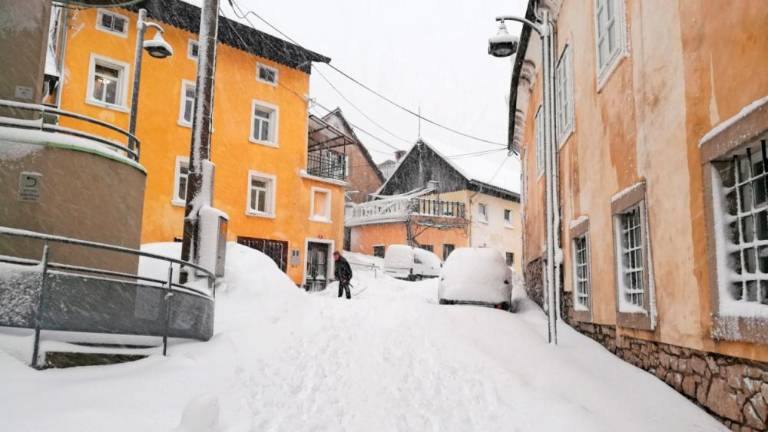 Največ novega snega na Notranjskem in Kočevskem