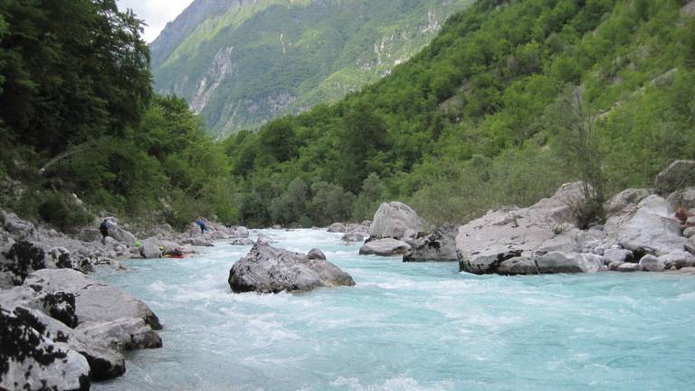 V Posočju na vrhuncu sezone več obiska