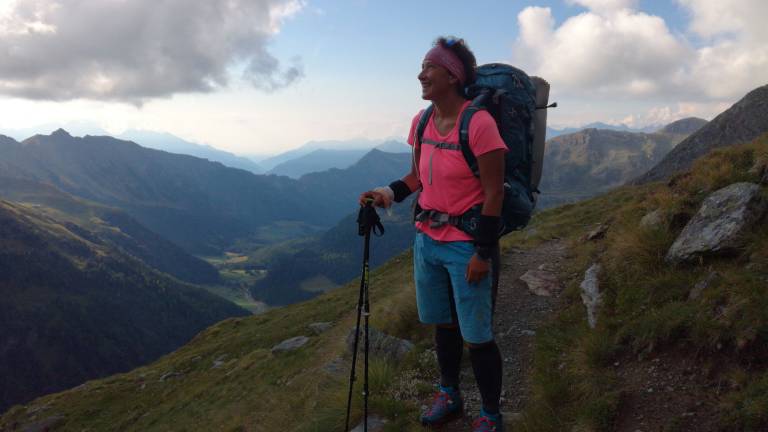 Alpe je prečila v 60 dneh