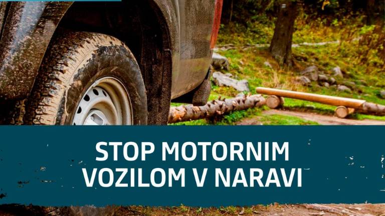 Ministrstvo opozarja na škodljive posledice vožnje v naravi