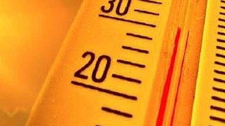 Z burjo najvi&scaron;ja temperatura v letu