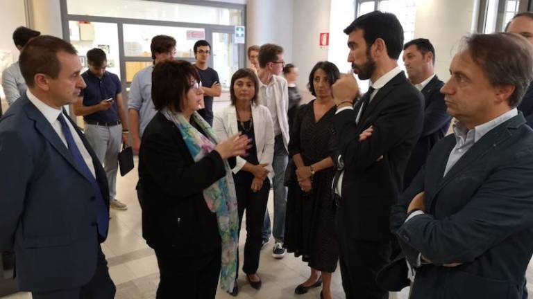 Maurizio Martina obiskal Narodni dom