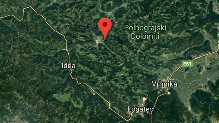 Potres v bližini Žirov