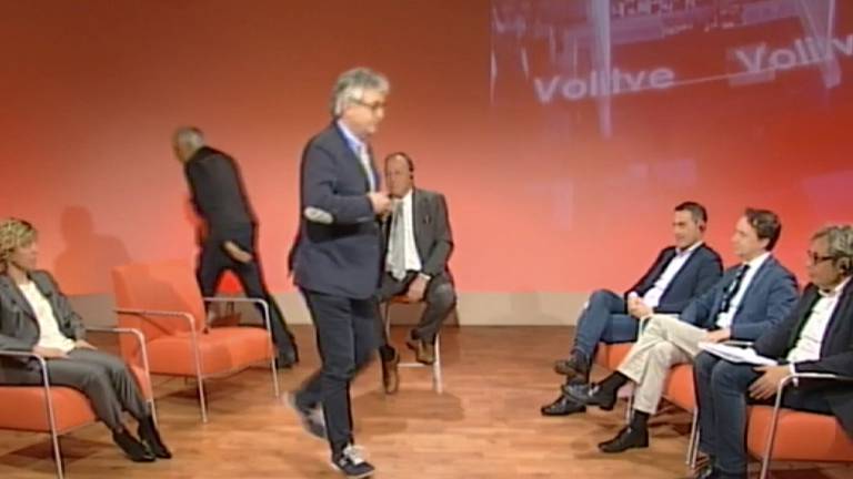 Tondo protestno zapustil tribuno slovenske RAI