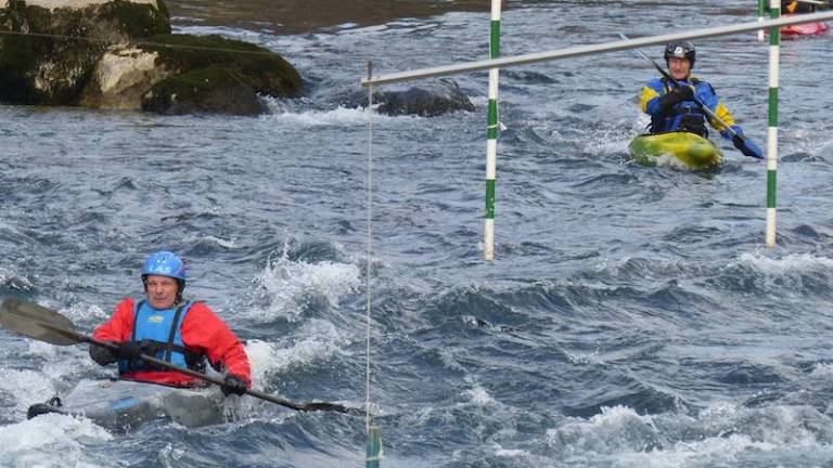 Črn julij na reki Soči