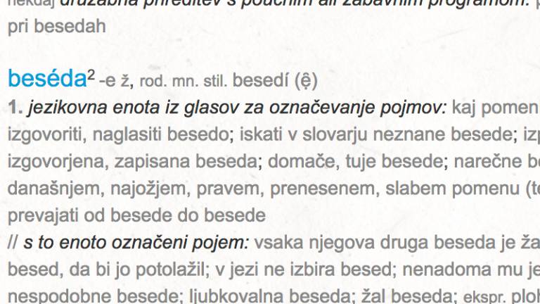 Slovenska beseda leta 2017 je ...