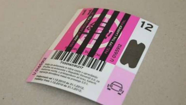 Slovenske vinjete za prihodnje leto že v prodaji