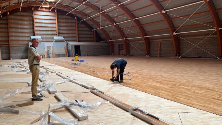 Doberdobska telovadnica nared v jeseni