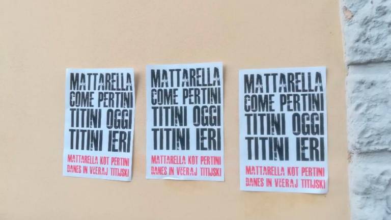 V Boljuncu (in ponekod drugod) spet neofašistični plakati