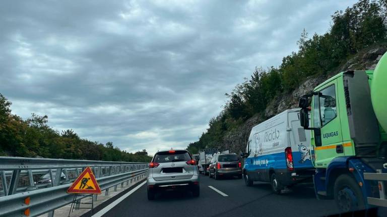 Zaprli padriški predor v smeri Trsta