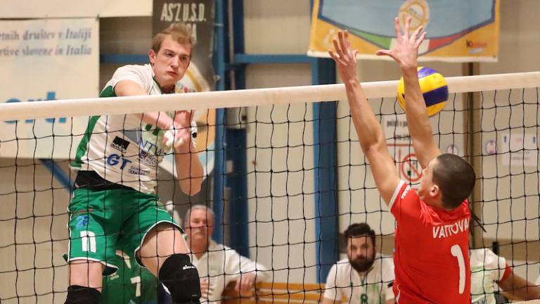 V odbojkarski A2-ligi derbi na osi &Scaron;teverjan - &Scaron;tmaver