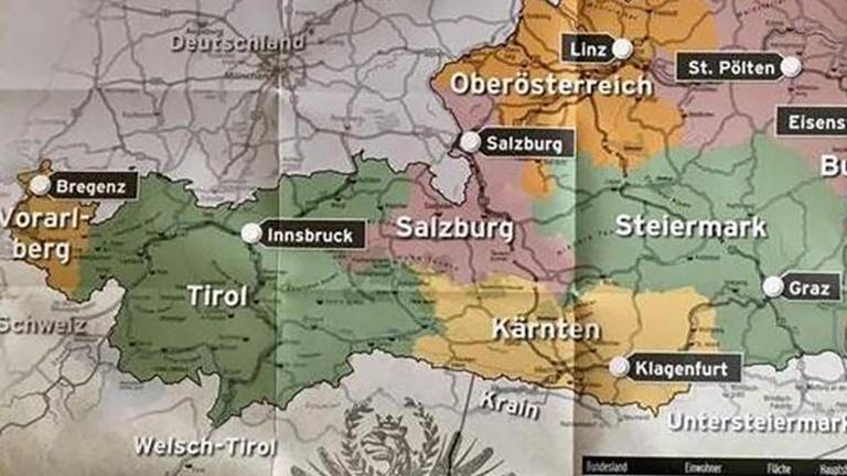 Južna Tirolska je v &scaron;olskem dnevniku Avstrija