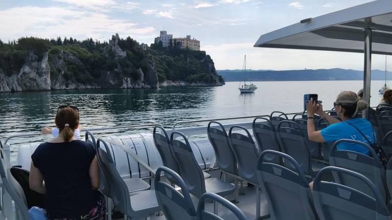 Prihod prvega devinskega delfina so sprejeli učenci