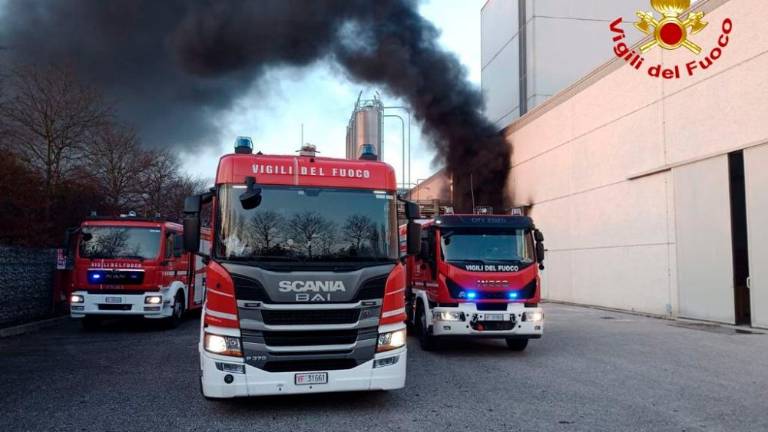 V tovarni zgorela kotlovnica