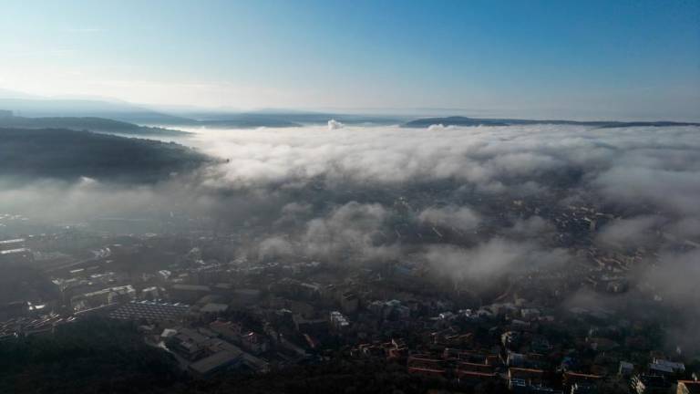 Spektakel nad Tržaškim zalivom iz zraka (foto)