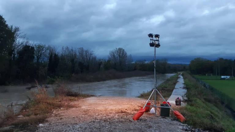 Soča upada, evakuacija ni bila potrebna