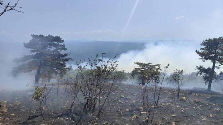 Gasilce čaka dolga noč