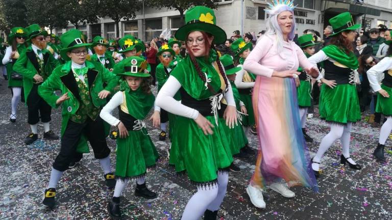 Poljanski škrati in doberdobski Dumbo na goriškem pustnem prestolu