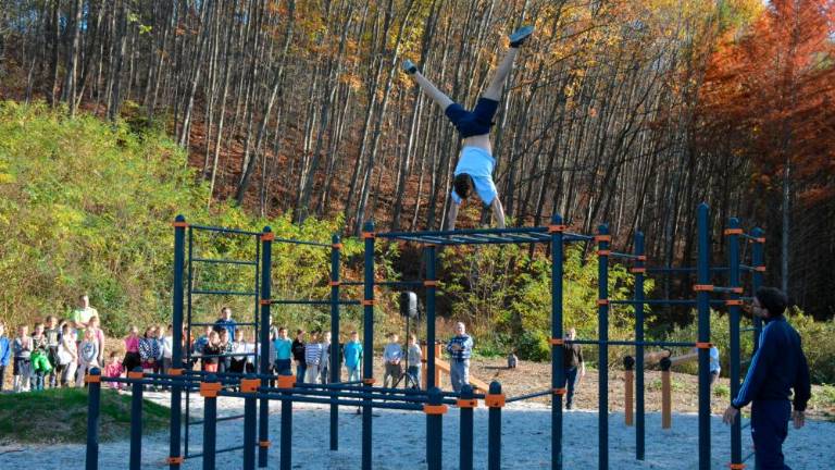 Nova vadbena jasa ob vstopu v Panovec