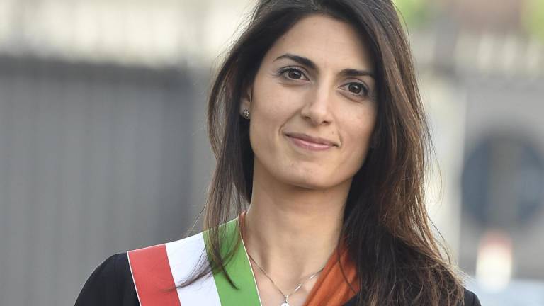 Virginia Raggi prihaja v Trst
