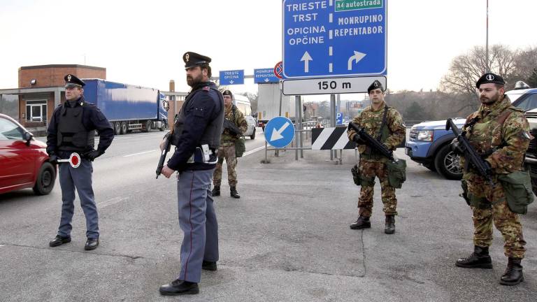 Italija začasno spet uvaja nadzor na meji