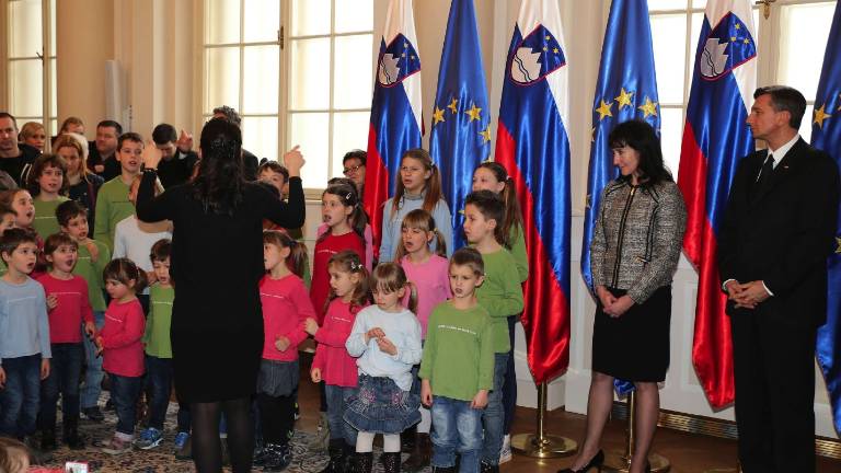 &Scaron;teverjanski dan v predsedni&scaron;ki palači v Ljubljani