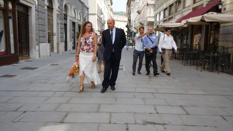 Ul. XXX Ottobre odslej v novi preobleki za pe&scaron;ce