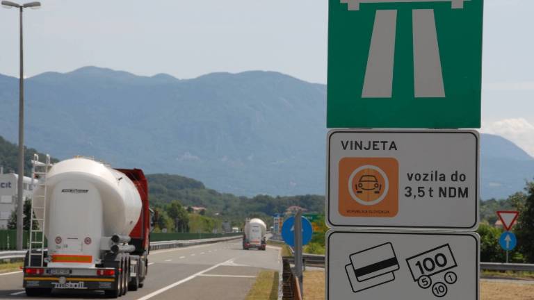 Vinjete dražje od 10 do 20 evrov