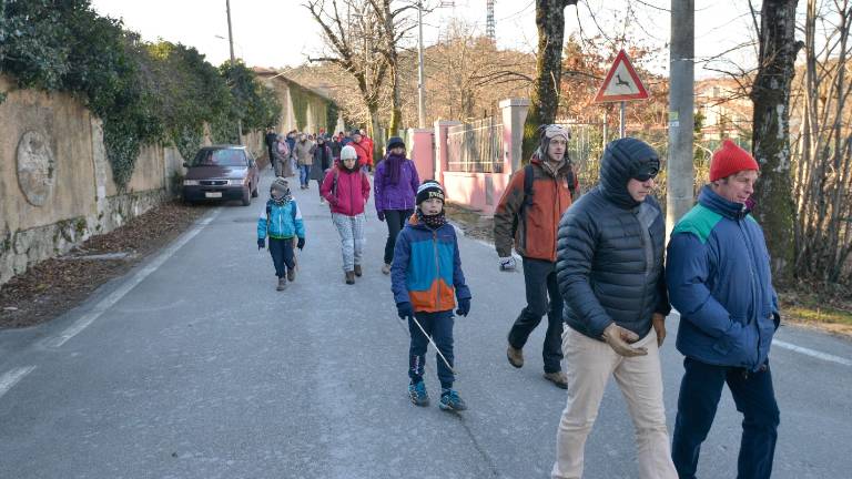 Pri Banih pe&scaron;pot Burgstaller-Bidischini