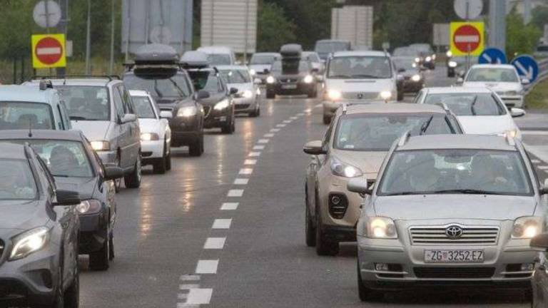 Prometni kaos proti Dalmaciji