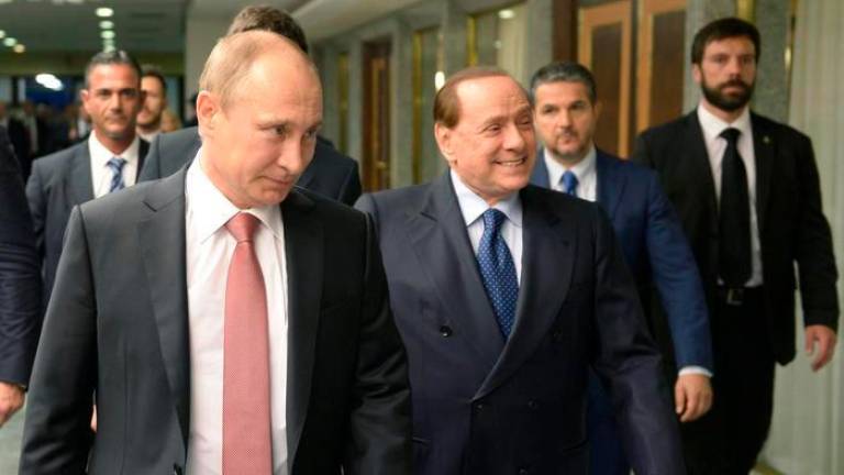 Putin je imel v Italiji veliko prijateljev