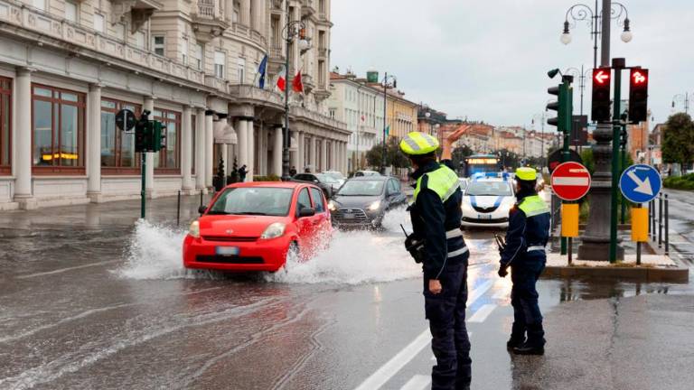 Poplave v Trstu in Miljah