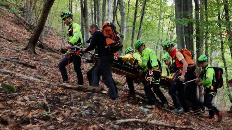 V Reziji med lovom utrpel strelno rano