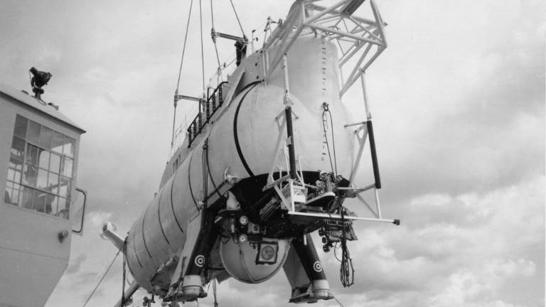 Pred 60 leti se je batiskaf Trieste spustil na dno oceana