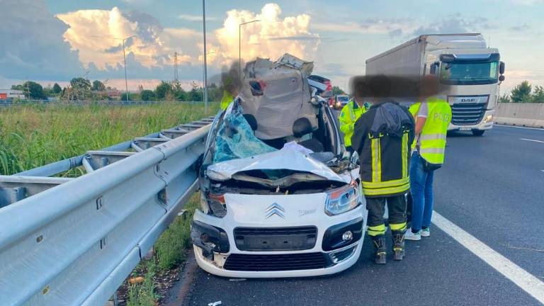 Na avtocesti A4 jo je ubila pnevmatika