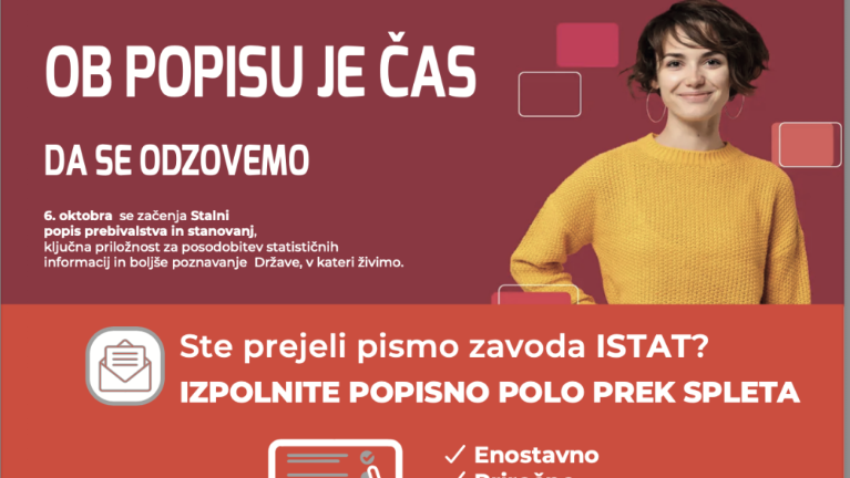 V občini Trst popis prebivalstva tudi v slovenščini