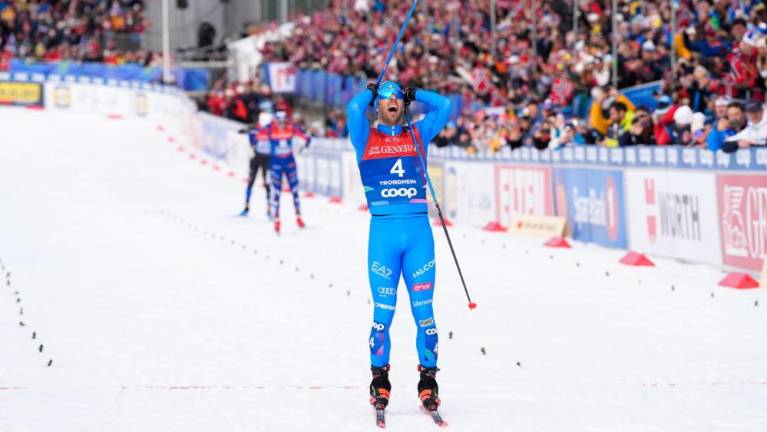 Pellegrino srebrn na SP