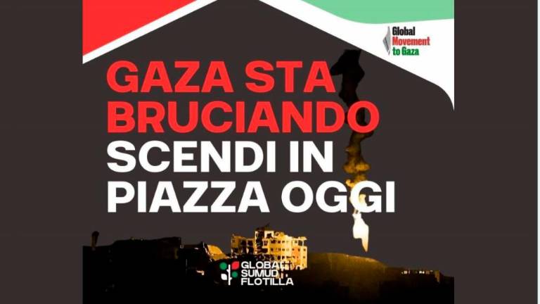 Nocoj ob 18.30 shod za Gazo