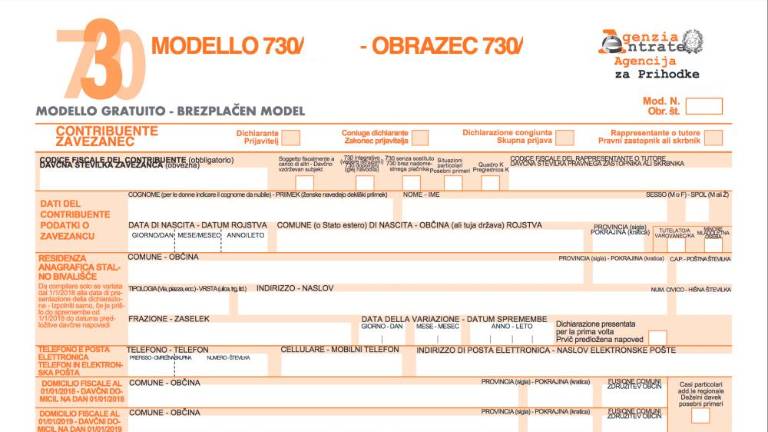 Informativno srečanje o obrazcu 730 za Slovence