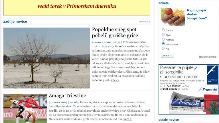 Hvala za pozornost in naklonjenost!