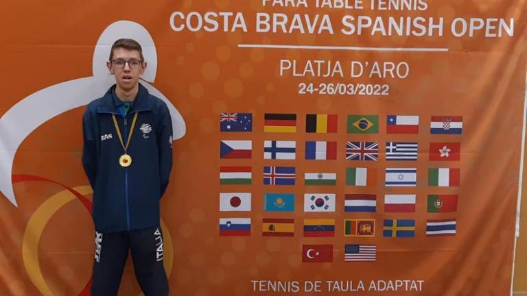 Matteo Parenzan zlat v Kataloniji